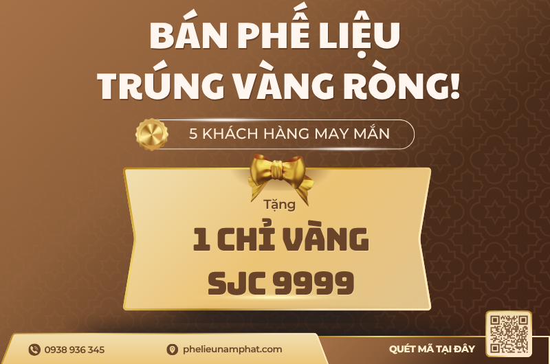 Bán phế liệu, trúng vàng ròng